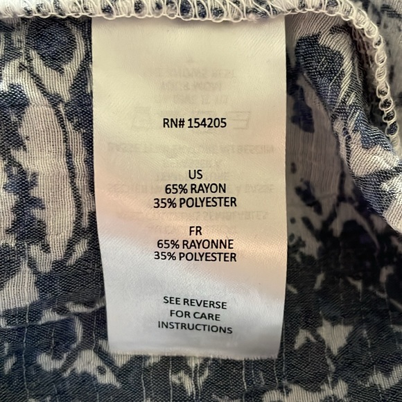 Cooper & Ella cold shoulder long sleeve boho blouse (L) - Picture 10 of 11